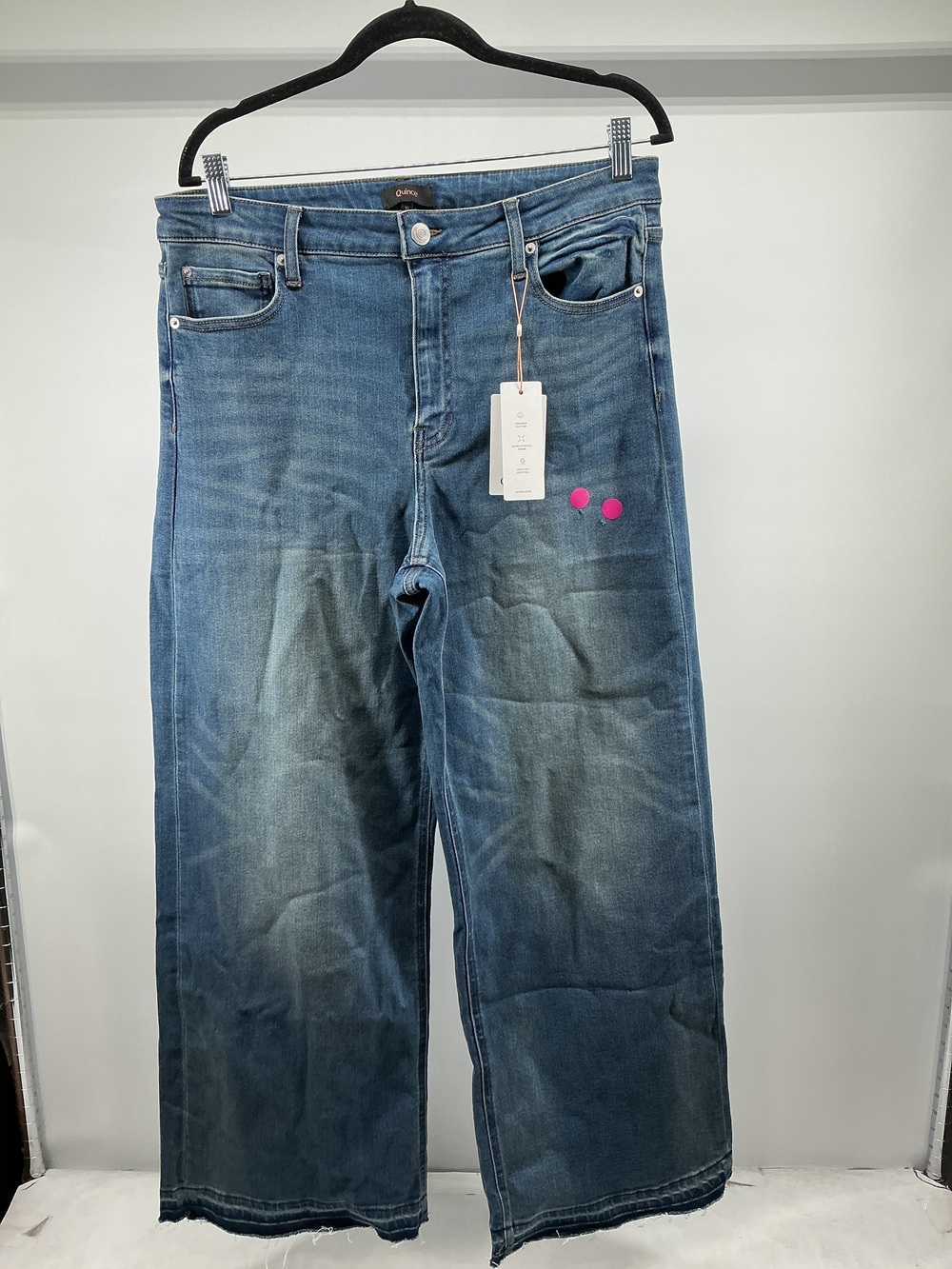 Bella Stretch Wide Leg Jeans - 30"